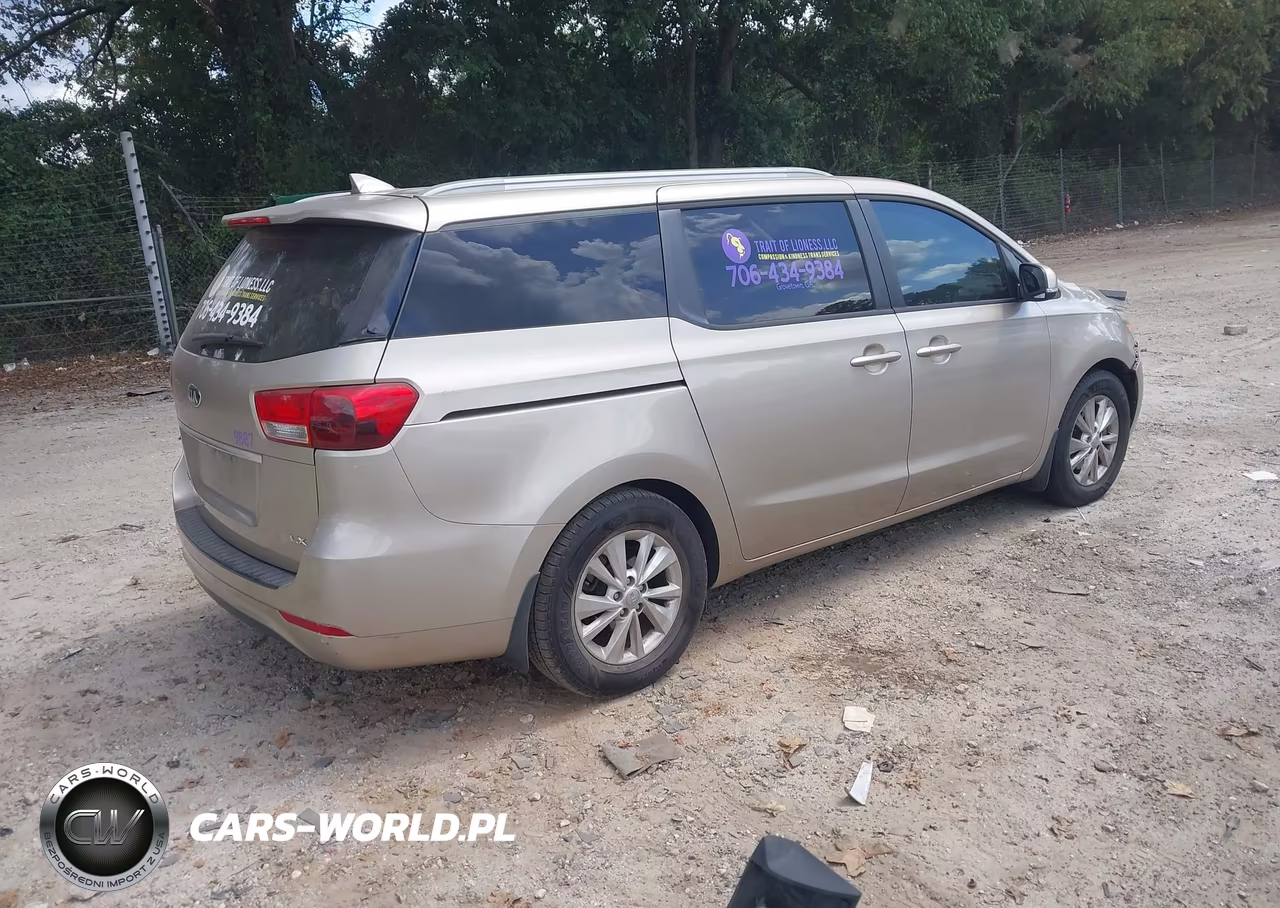 2016 Kia Sedona Lx VIN:KNDMB5C14G6124955 - 4
