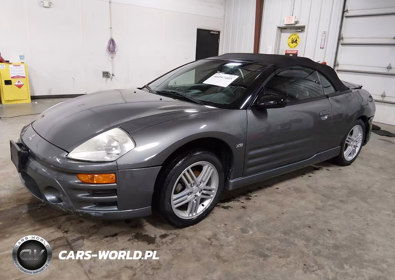 2003 Mitsubishi Eclipse Spyder Gt VIN:4A3AE55H73E025192 - 2