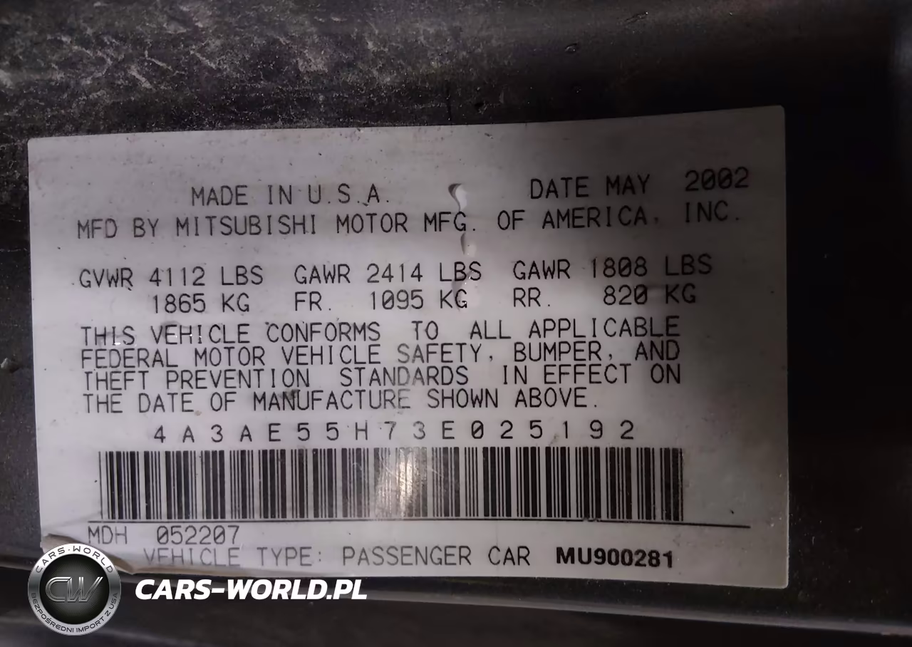 2003 Mitsubishi Eclipse Spyder Gt VIN:4A3AE55H73E025192 - 9