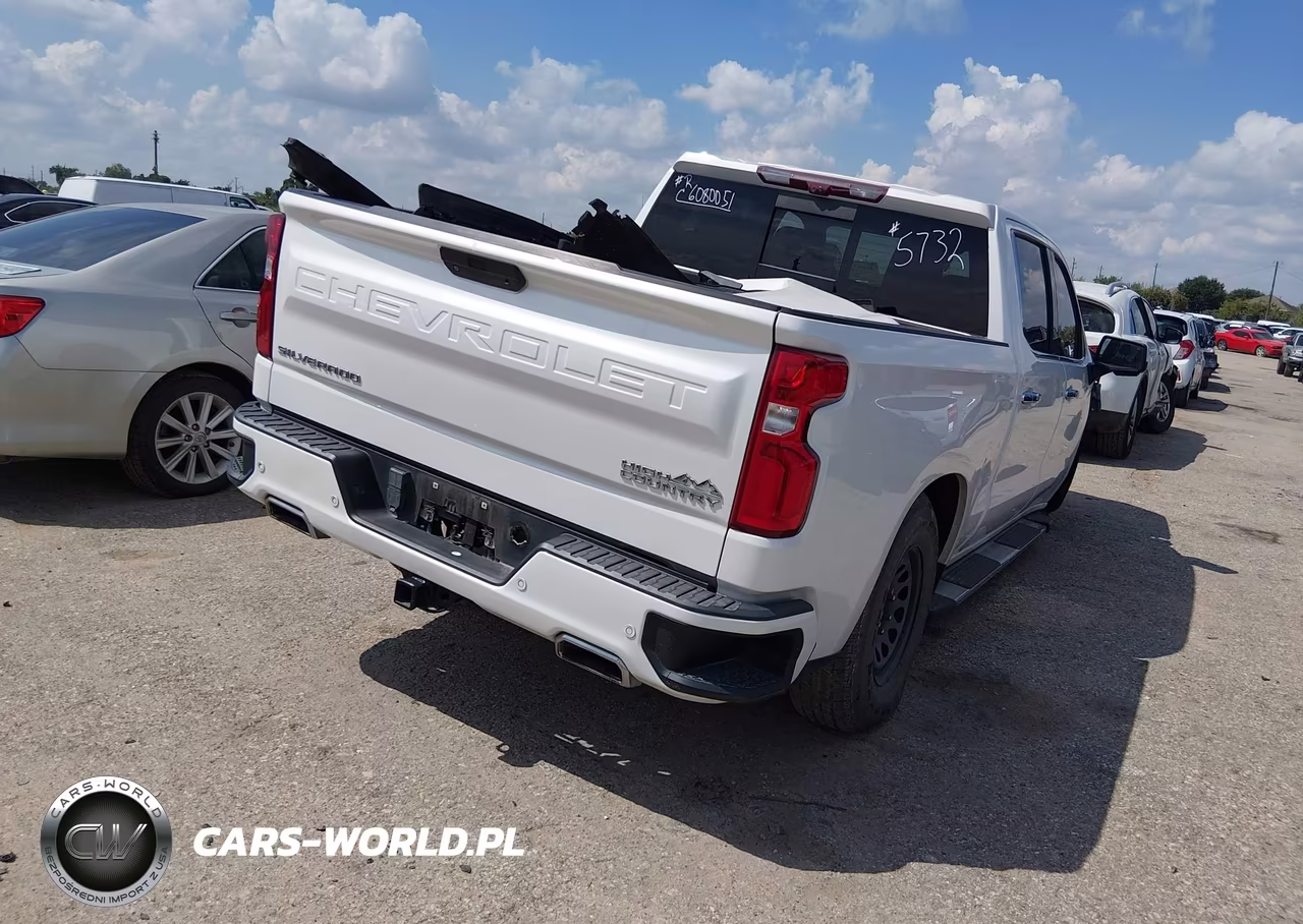 2021 Chevrolet Silverado 1500 4Wd Short Bed High Country VIN:3GCUYHED3MG115732 - 4