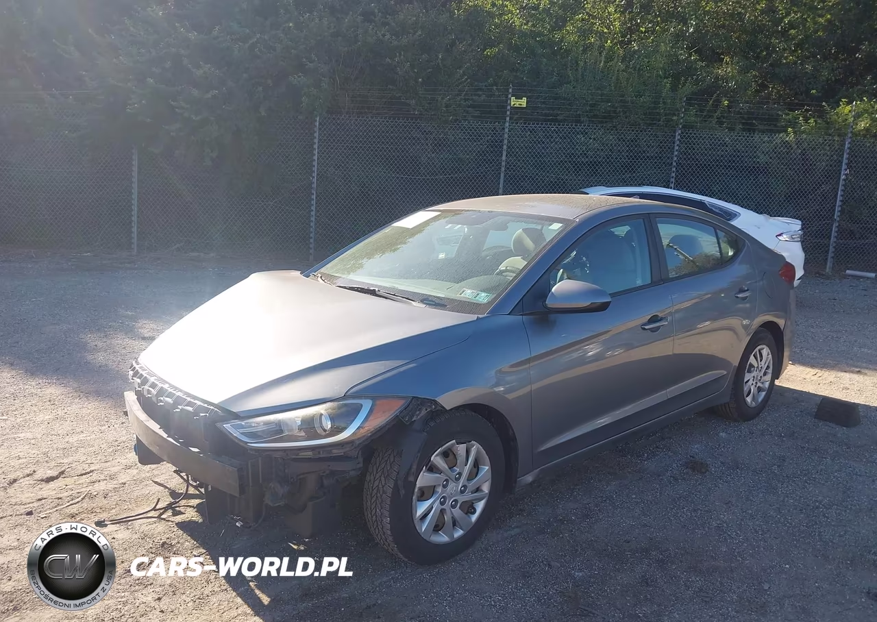 2017 Hyundai Elantra Se VIN:KMHD74LF9HU154601 - 2