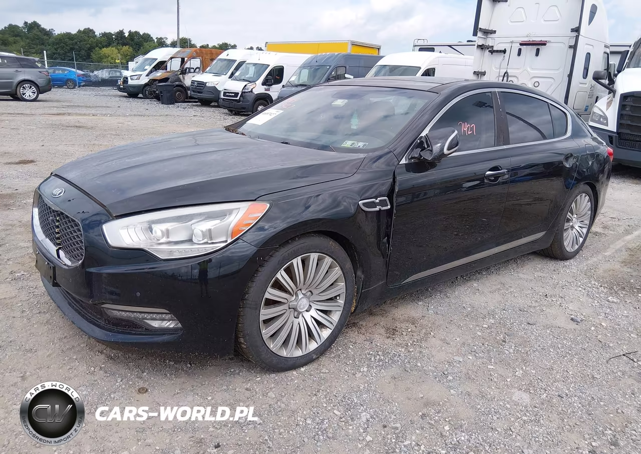 2015 Kia K900 Premium VIN:KNALU4D44F6025475 - 2