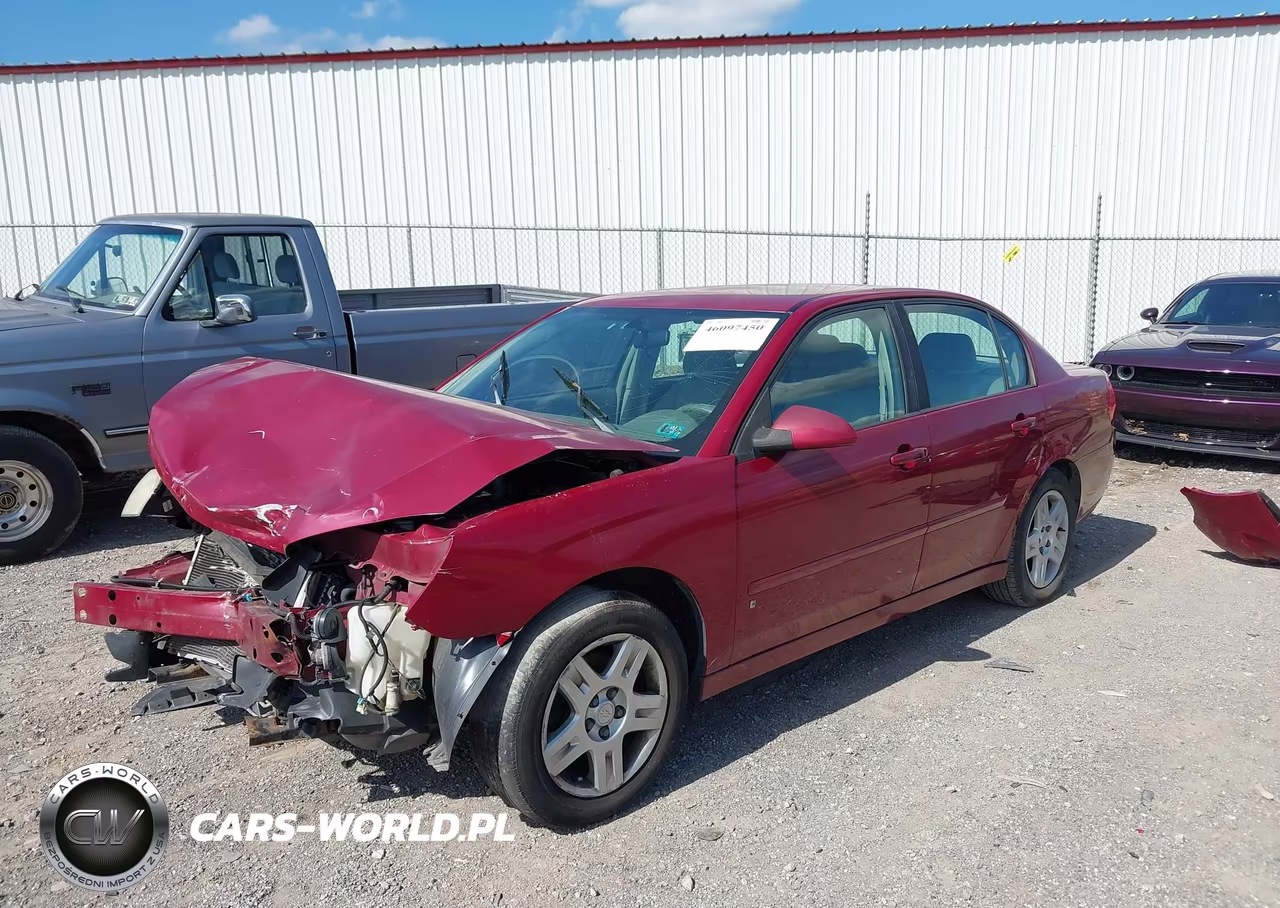 2007 Chevrolet Malibu Lt VIN:1G1ZT57N87F191051 - 2