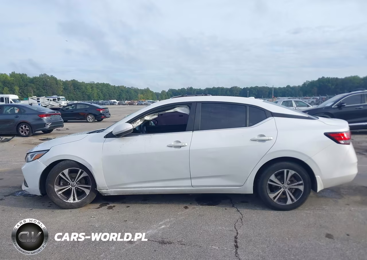 2020 Nissan Sentra Sv Xtronic Cvt VIN:3N1AB8CV9LY229309 - 14