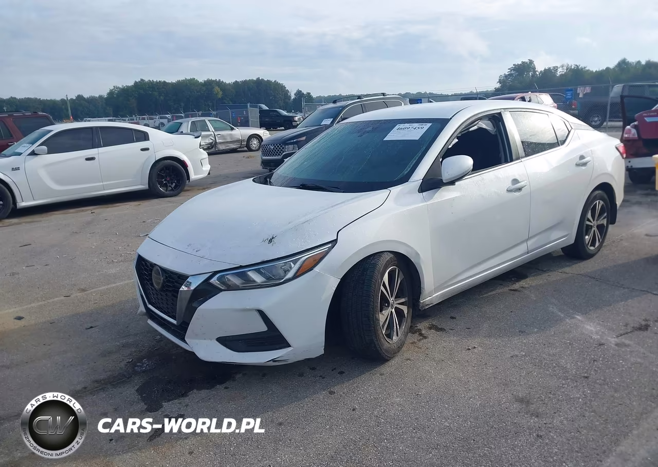 2020 Nissan Sentra Sv Xtronic Cvt VIN:3N1AB8CV9LY229309 - 2