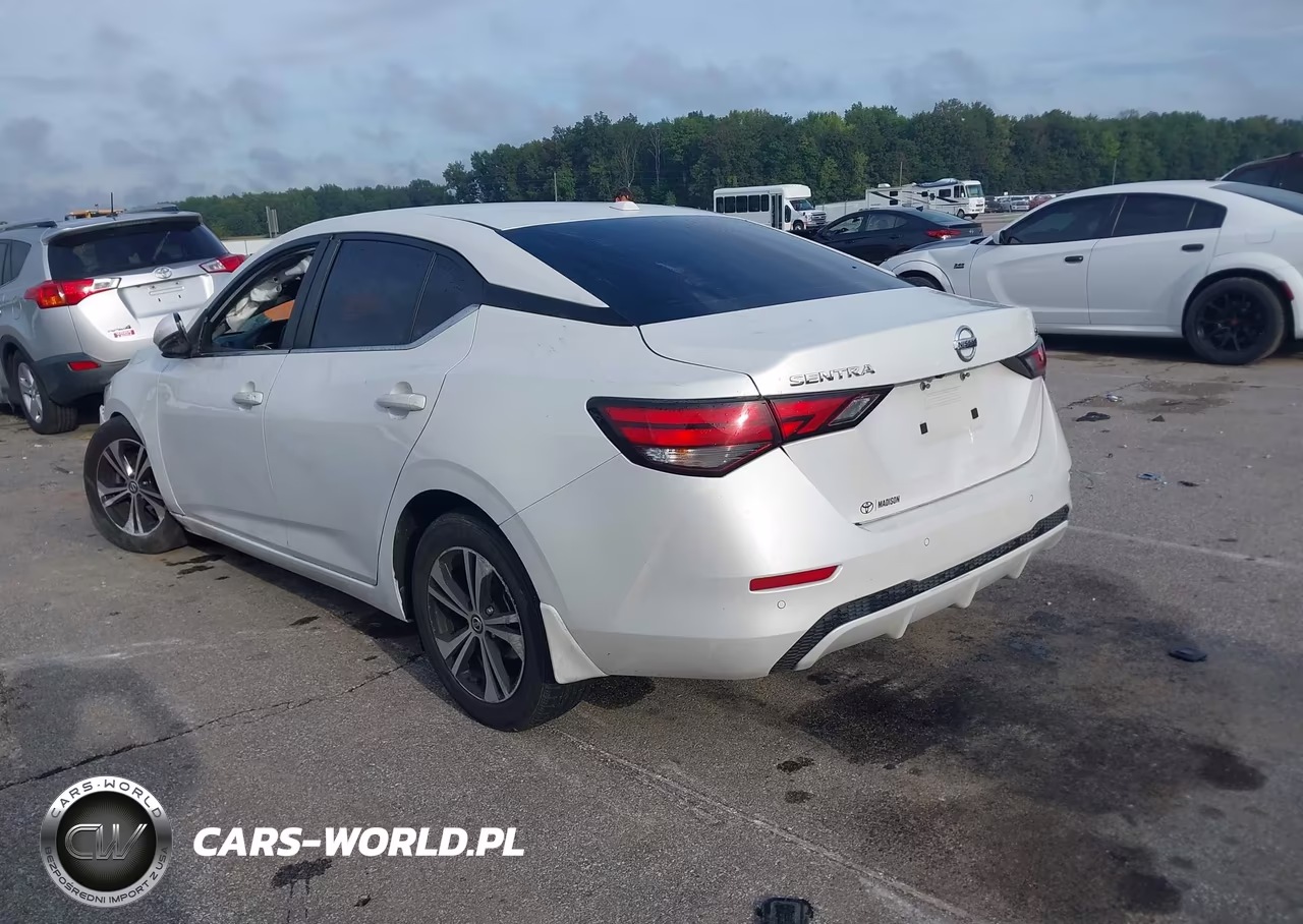 2020 Nissan Sentra Sv Xtronic Cvt VIN:3N1AB8CV9LY229309 - 3