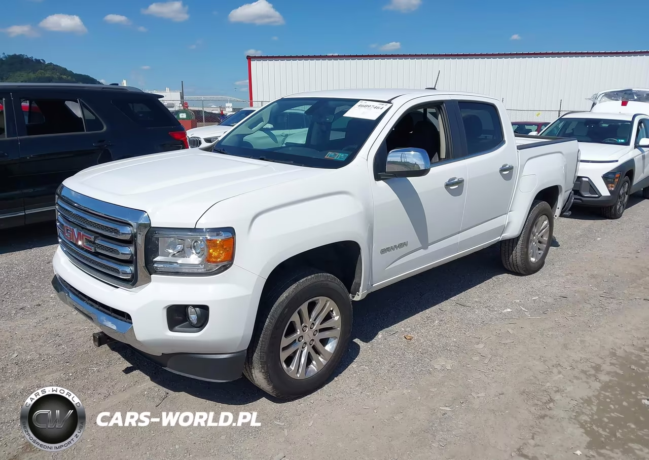 2016 GMC Canyon Slt VIN:1GTG6DE37G1292323 - 2