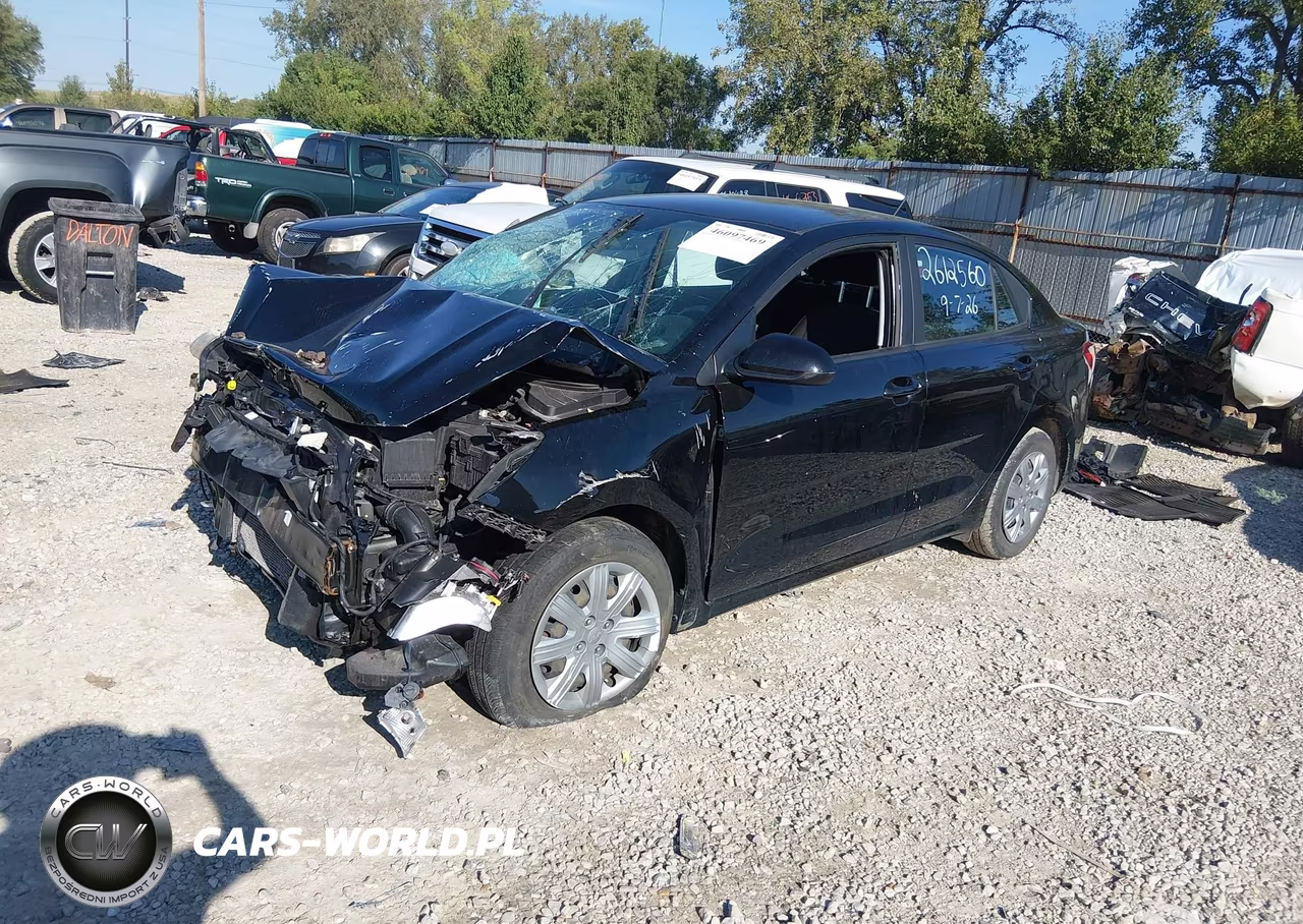 2022 Kia Rio S VIN:3KPA24AD6NE449706 - 2