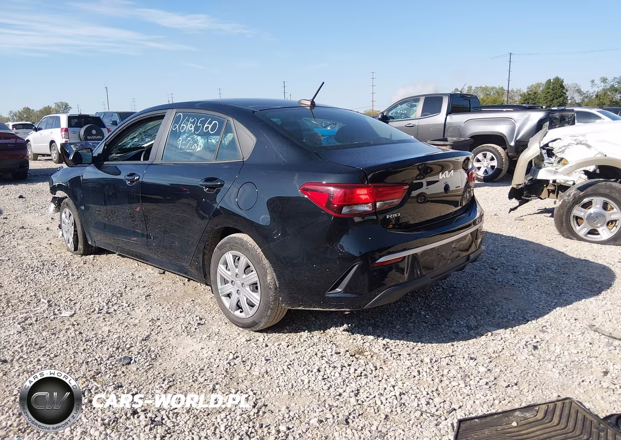 2022 Kia Rio S VIN:3KPA24AD6NE449706 - 3