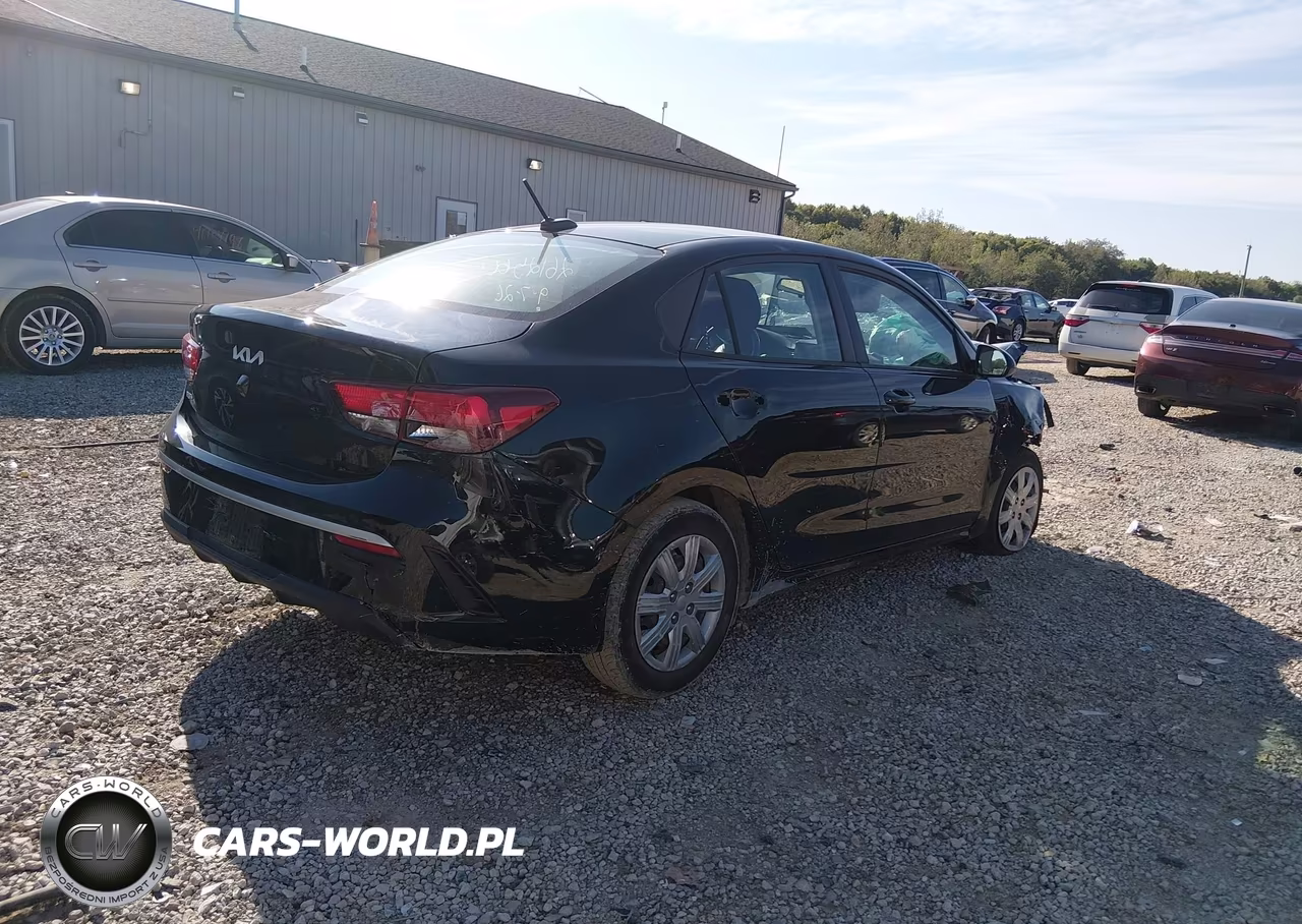 2022 Kia Rio S VIN:3KPA24AD6NE449706 - 4