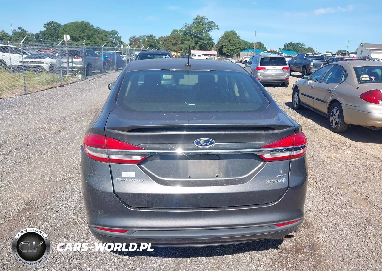 2018 Ford Fusion Hybrid Se VIN:3FA6P0LU5JR116502 - 16