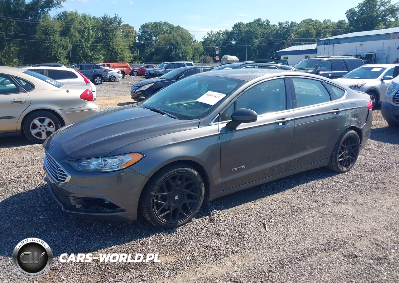 2018 Ford Fusion Hybrid Se VIN:3FA6P0LU5JR116502 - 2