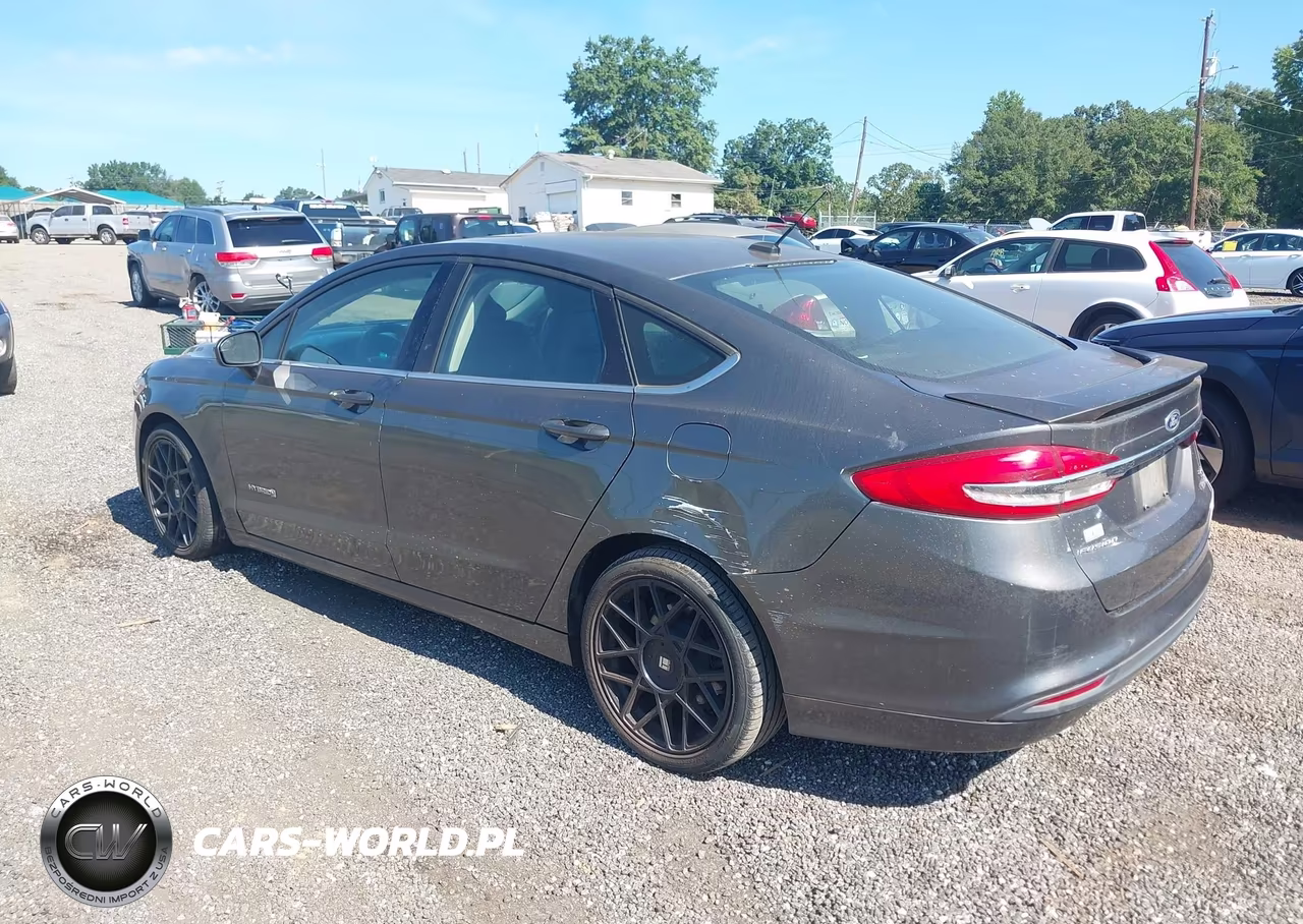 2018 Ford Fusion Hybrid Se VIN:3FA6P0LU5JR116502 - 3