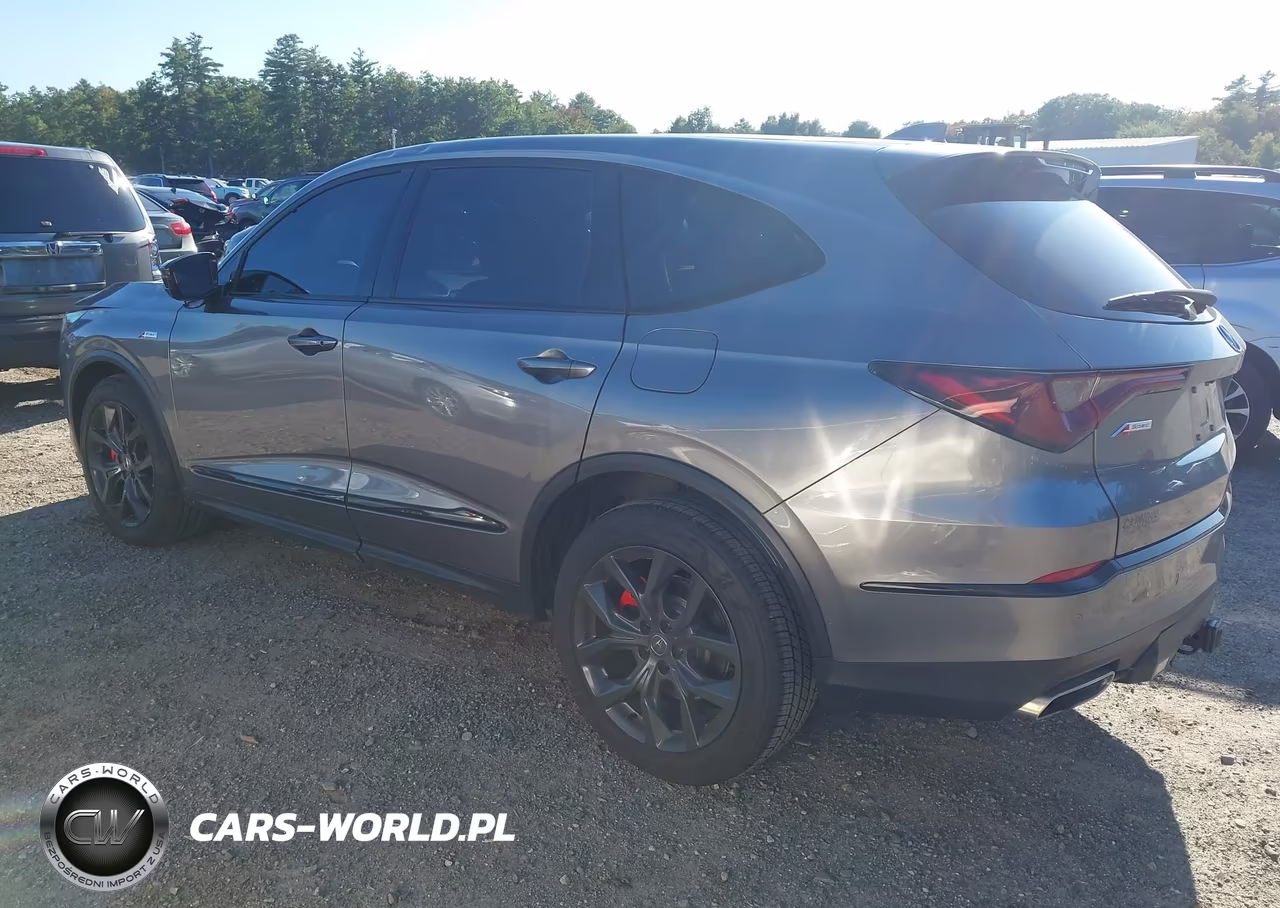 2022 Acura Mdx A-Spec Package VIN:5J8YE1H04NL040569 - 3
