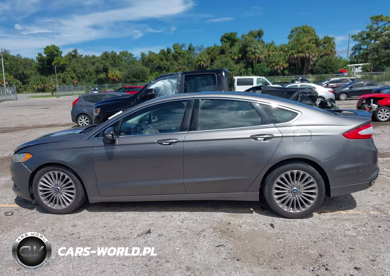 2013 Ford Fusion Titanium VIN:3FA6P0D91DR211265 - 14