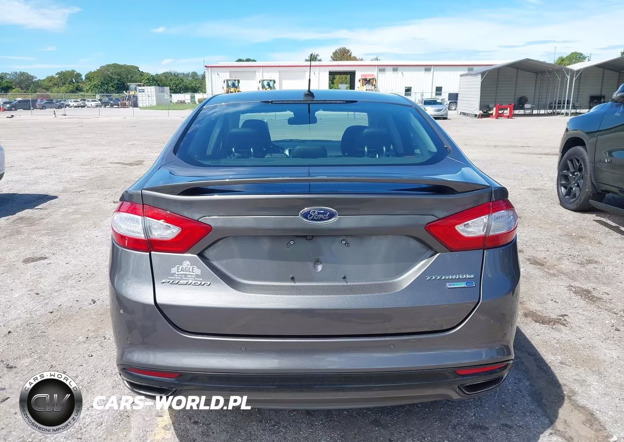 2013 Ford Fusion Titanium VIN:3FA6P0D91DR211265 - 16