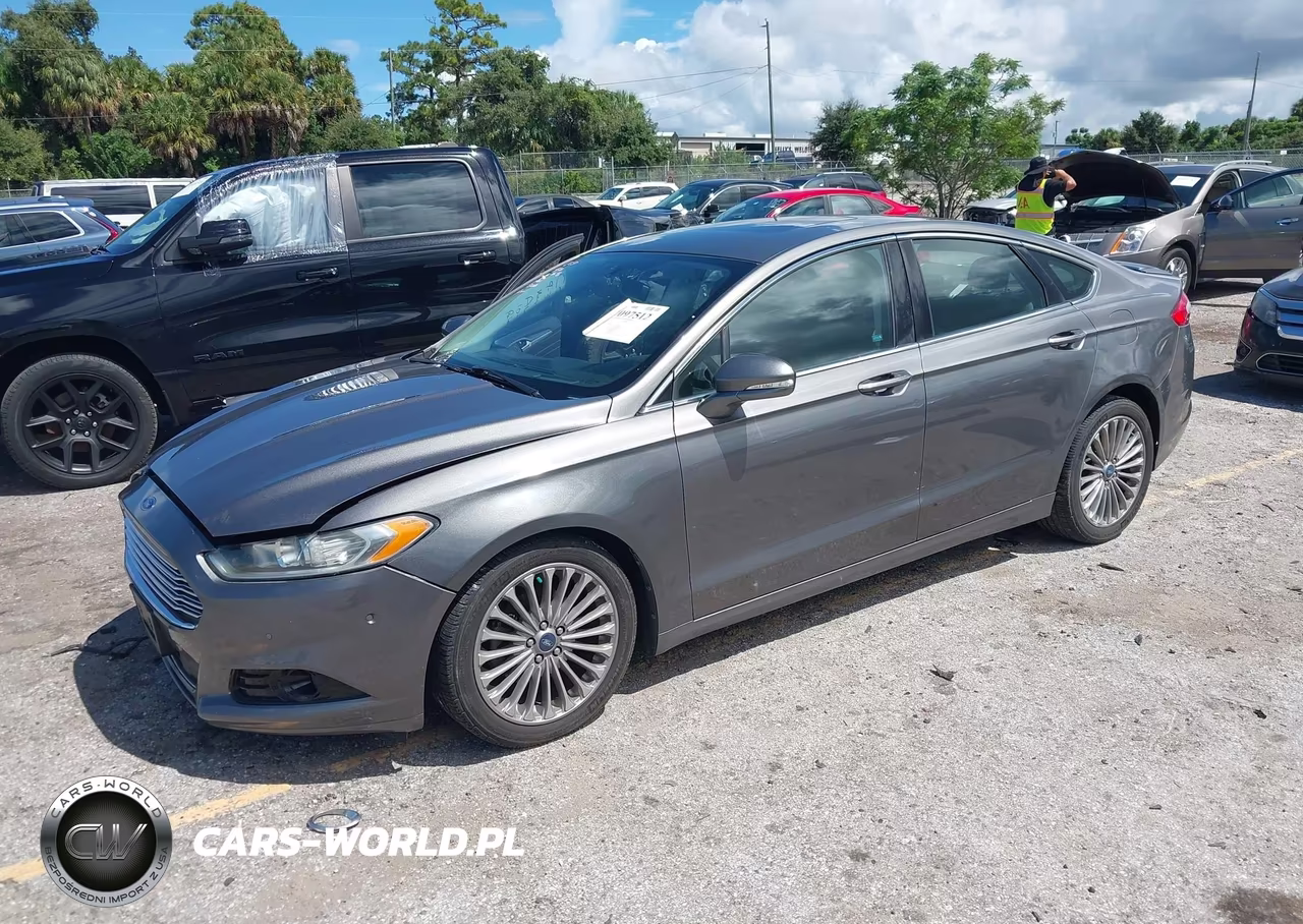 2013 Ford Fusion Titanium VIN:3FA6P0D91DR211265 - 2