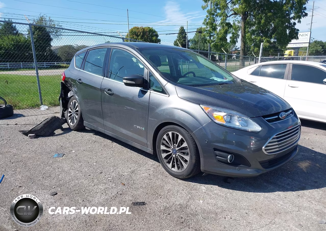 2017 Ford C-Max Hybrid Titanium VIN:1FADP5DU0HL113101 - 1