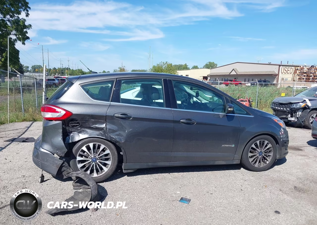 2017 Ford C-Max Hybrid Titanium VIN:1FADP5DU0HL113101 - 12