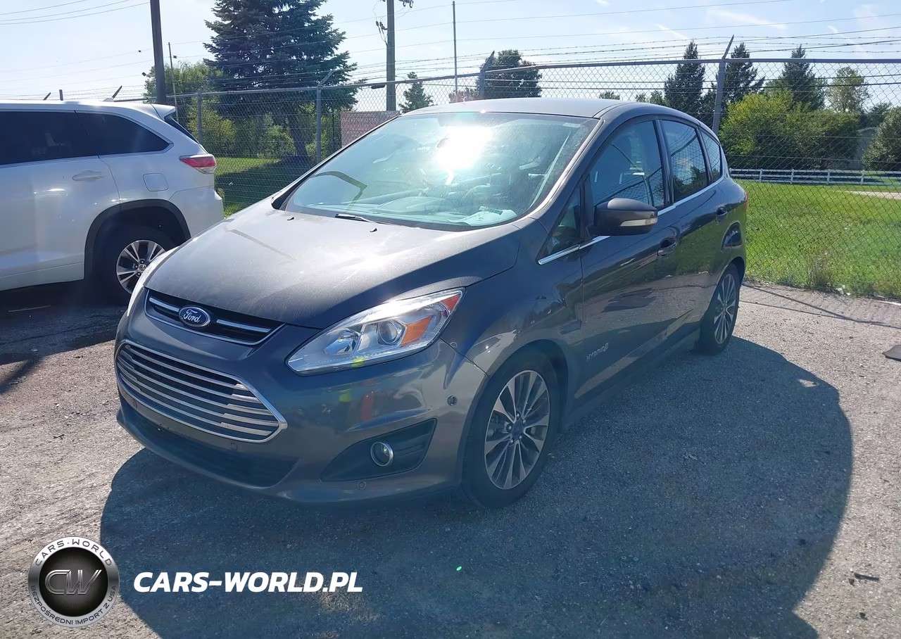 2017 Ford C-Max Hybrid Titanium VIN:1FADP5DU0HL113101 - 2
