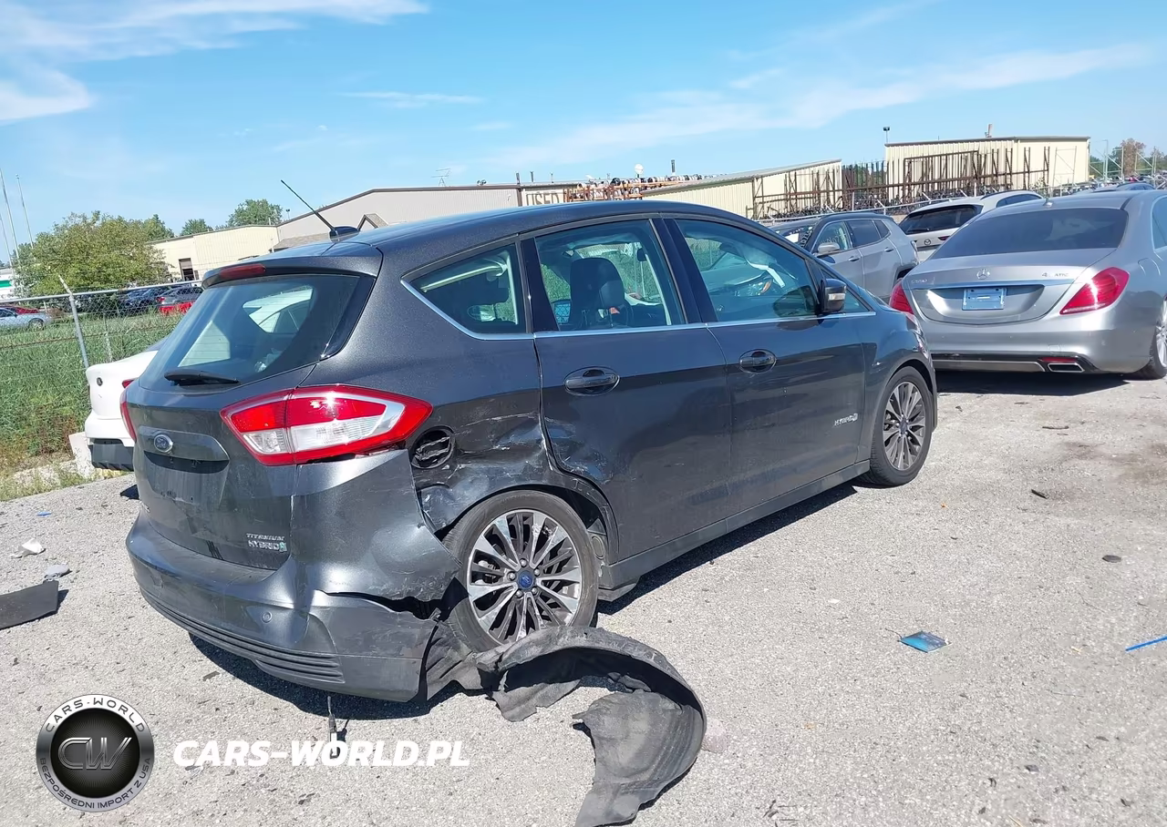 2017 Ford C-Max Hybrid Titanium VIN:1FADP5DU0HL113101 - 4