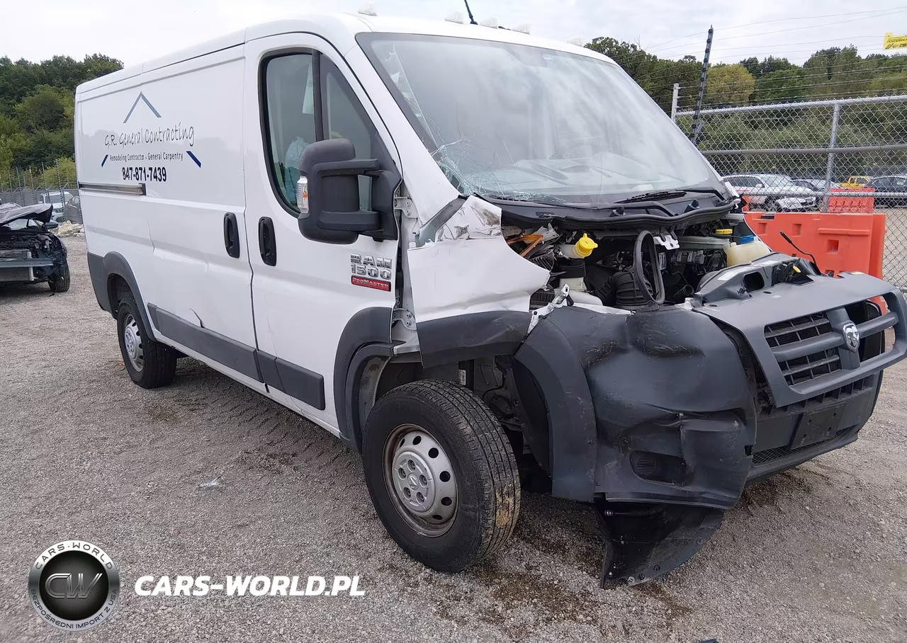 2017 Ram Promaster 1500 Low Roof 136 Wb VIN:3C6TRVAGXHE526514 - 1