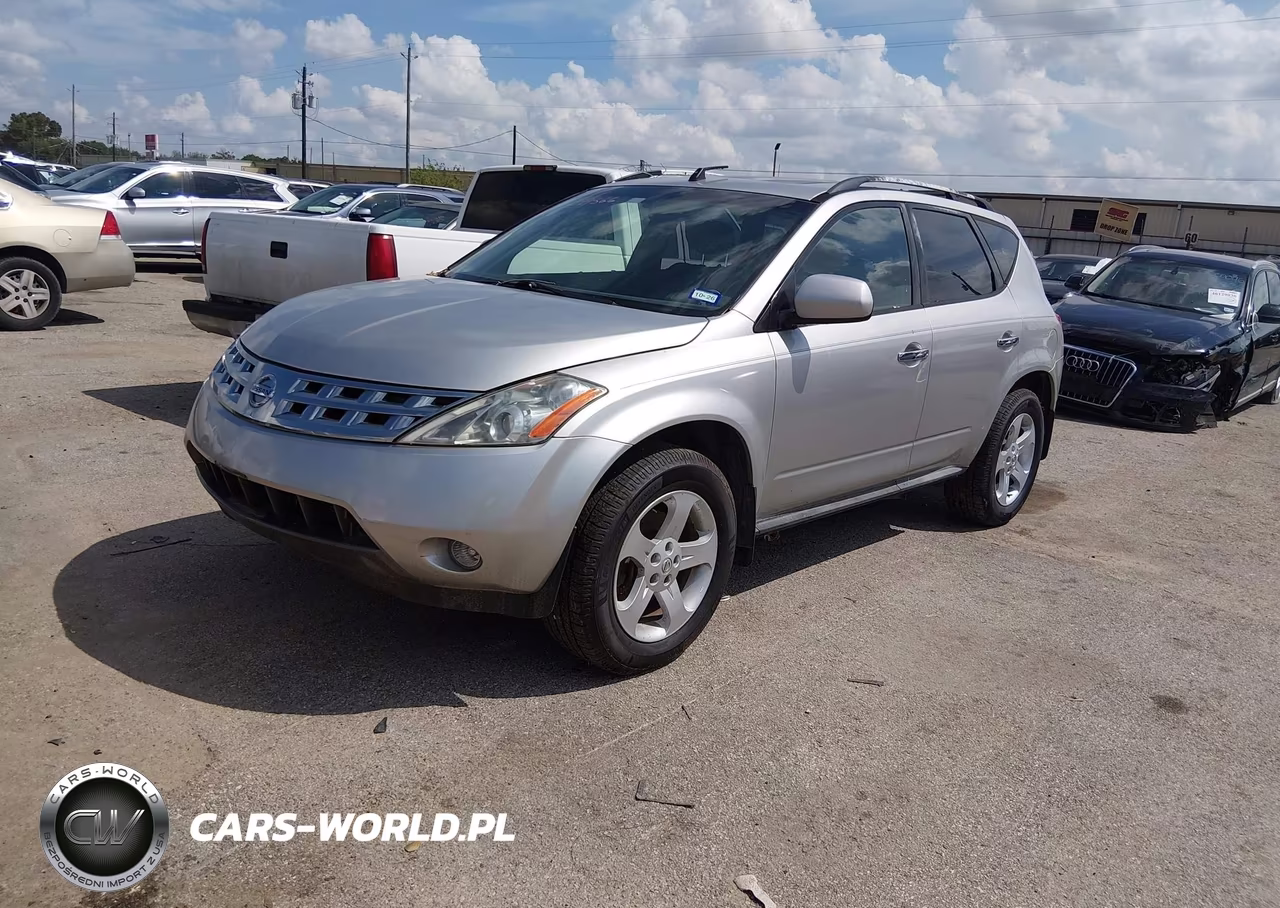 2003 Nissan Murano Sl VIN:JN8AZ08T33W110524 - 2