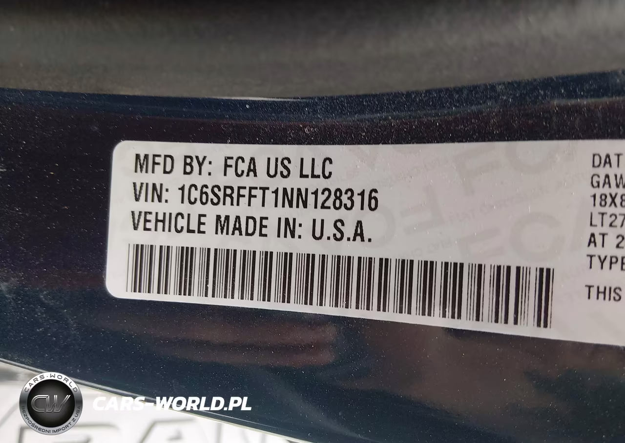 2022 Ram 1500 Big Horn 4X4 5'7 Box VIN:1C6SRFFT1NN128316 - 9