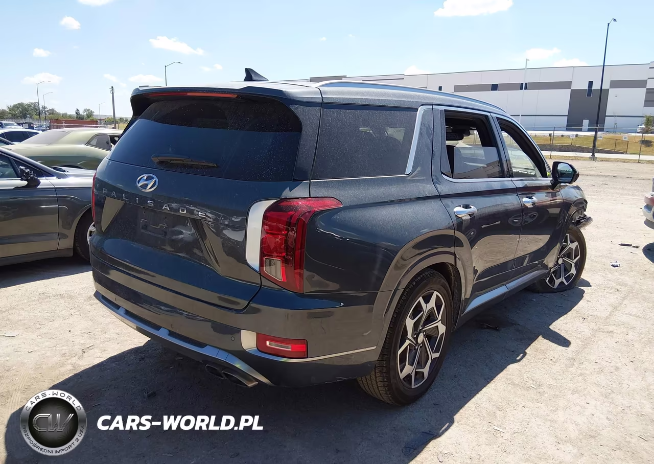 2022 Hyundai Palisade Calligraphy VIN:KM8R74HEXNU393995 - 4