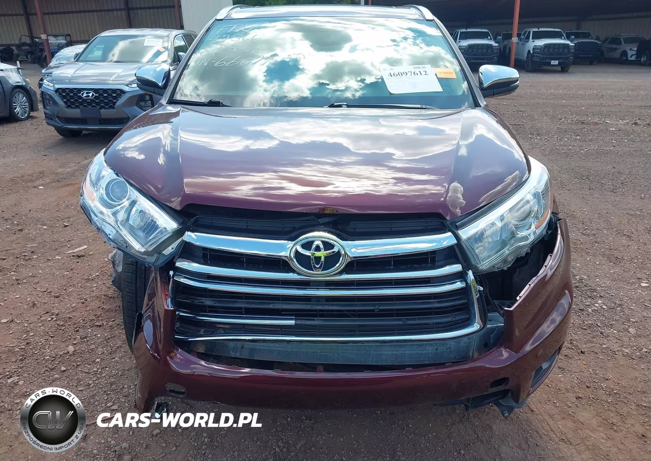 2016 Toyota Highlander Xle V6 VIN:5TDKKRFH2GS166094 - 12