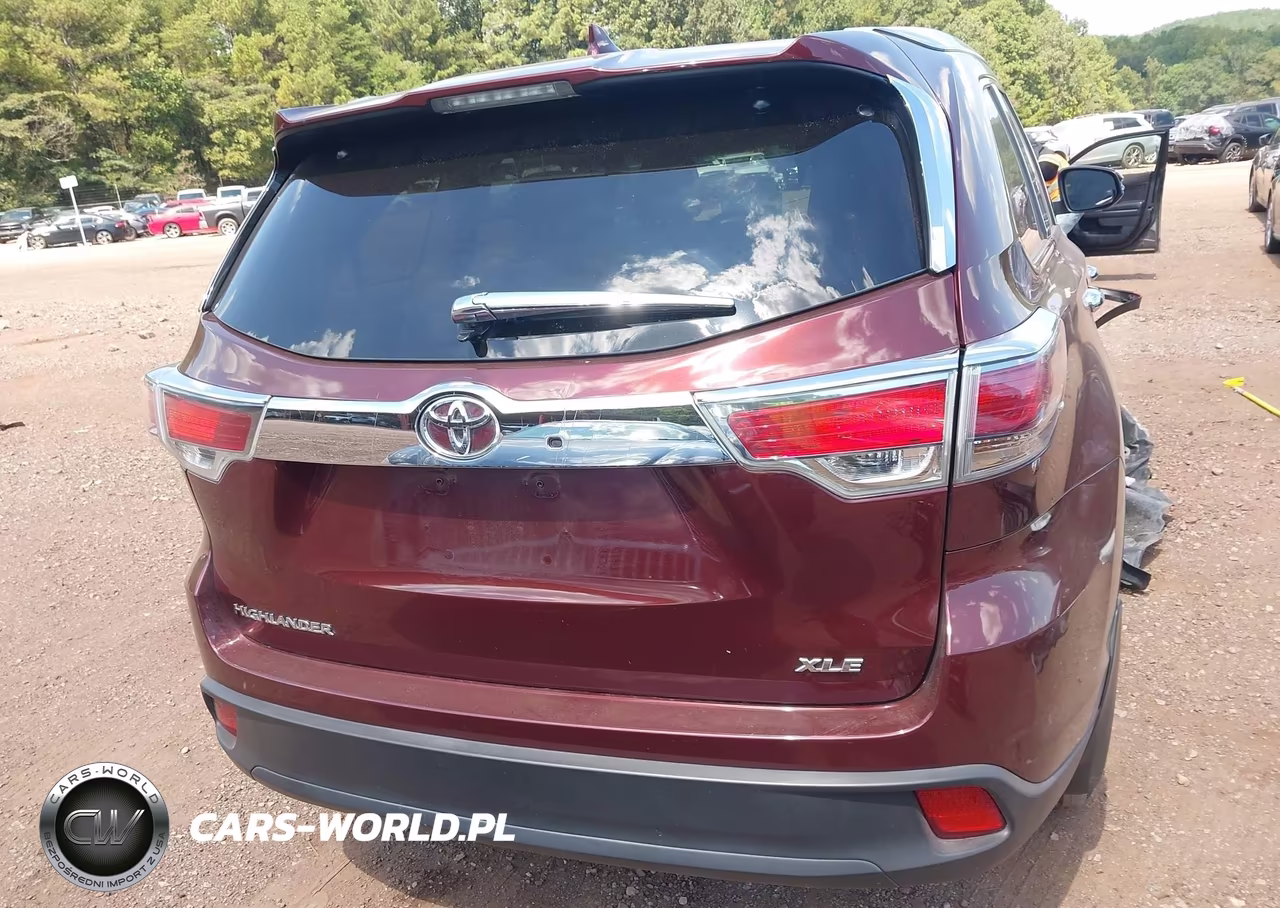 2016 Toyota Highlander Xle V6 VIN:5TDKKRFH2GS166094 - 16