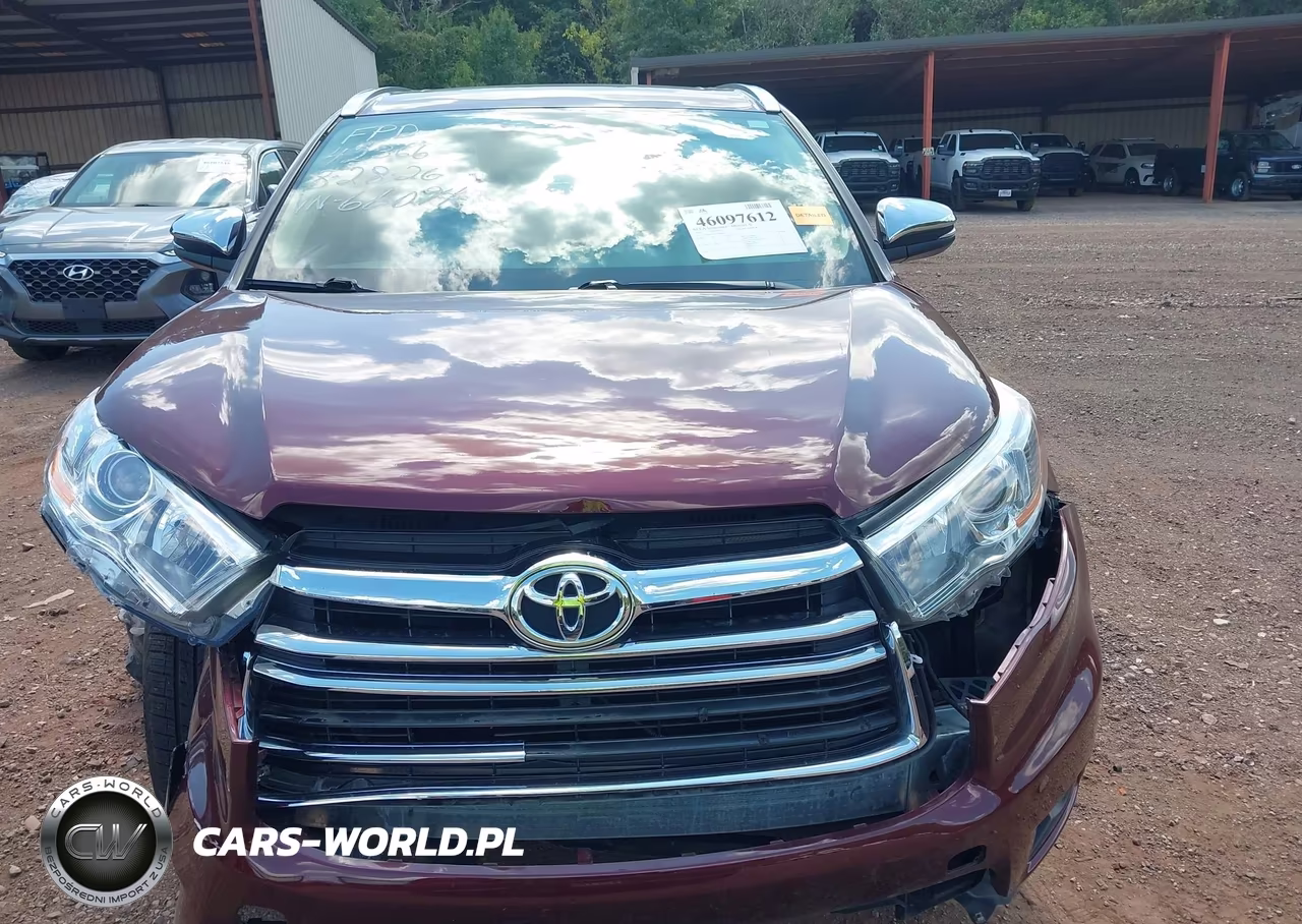 2016 Toyota Highlander Xle V6 VIN:5TDKKRFH2GS166094 - 17