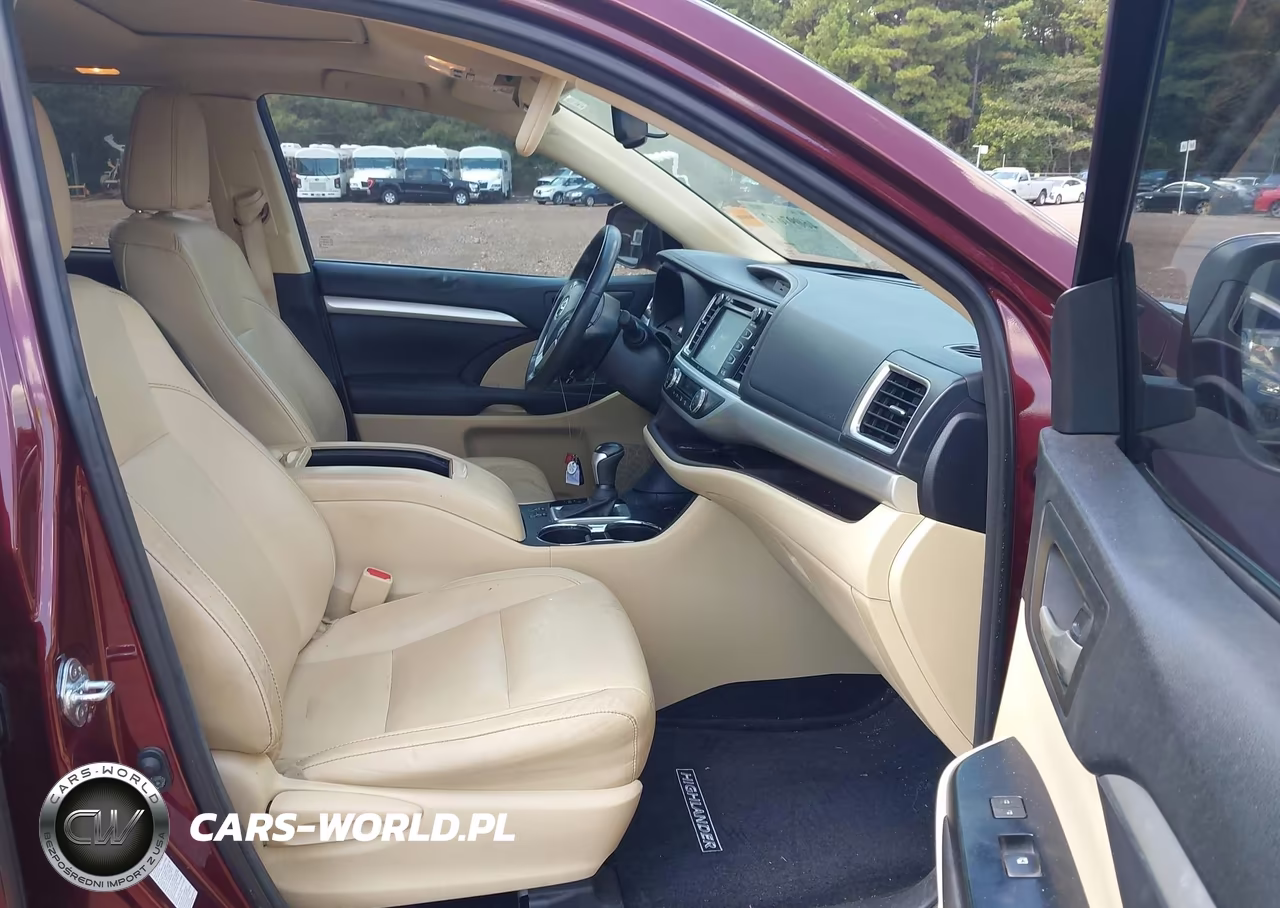 2016 Toyota Highlander Xle V6 VIN:5TDKKRFH2GS166094 - 5