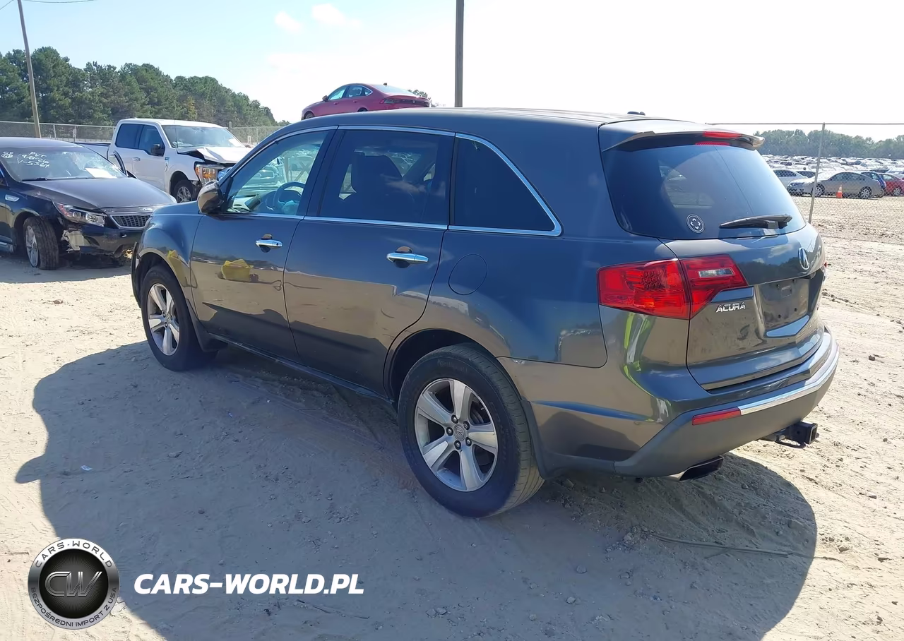 2011 Acura Mdx VIN:2HNYD2H27BH543542 - 3