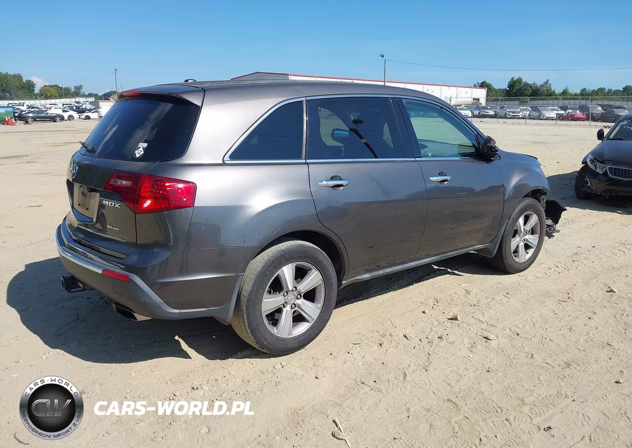 2011 Acura Mdx VIN:2HNYD2H27BH543542 - 4