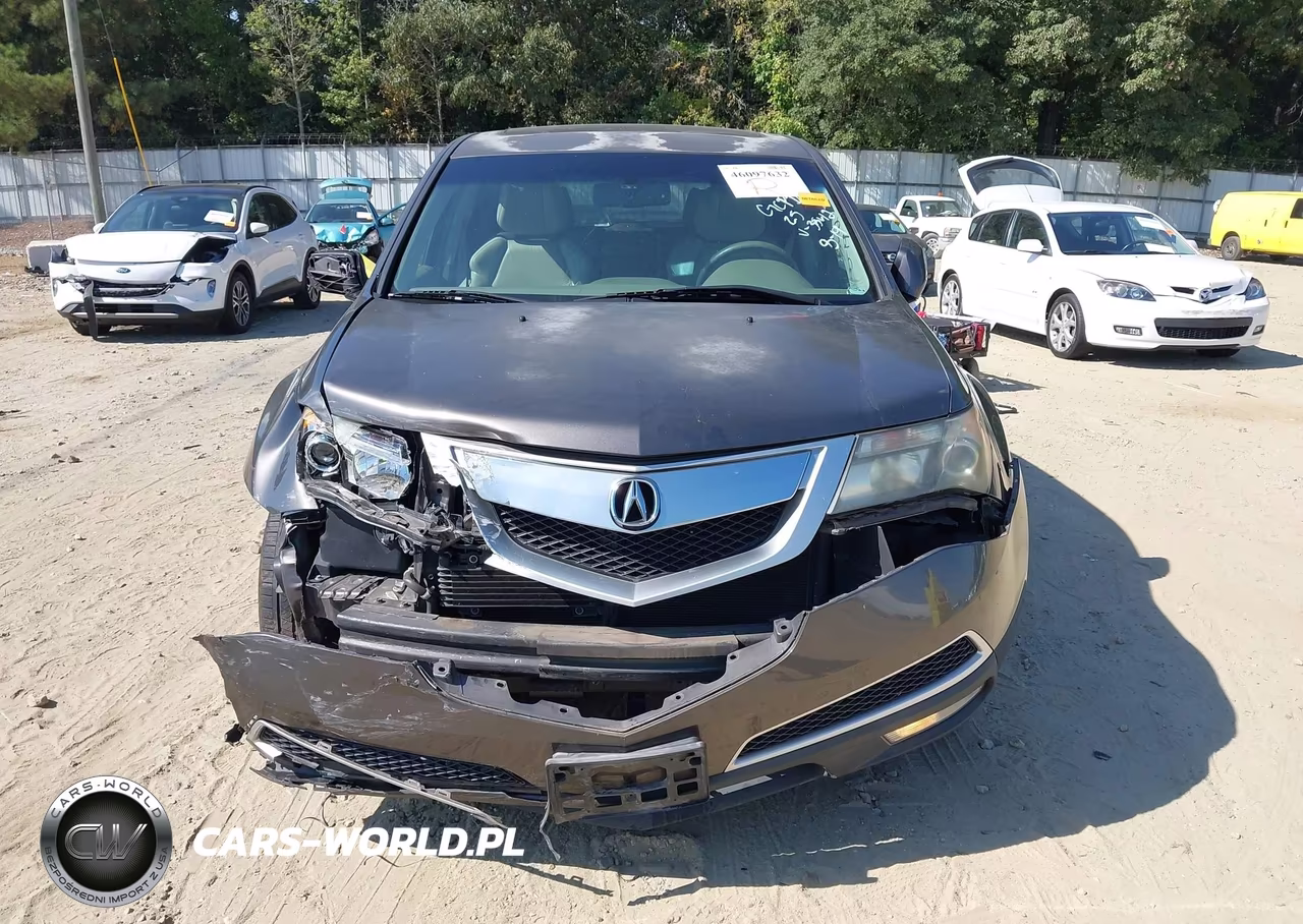 2011 Acura Mdx VIN:2HNYD2H27BH543542 - 6