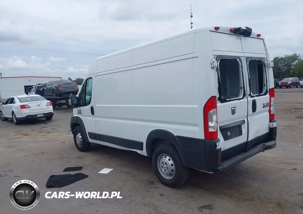 2021 Ram Promaster 2500 High Roof 136 Wb VIN:3C6LRVCG4ME590815 - 3