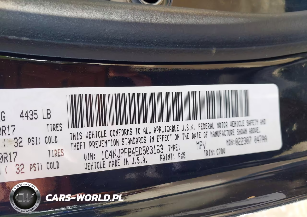 2014 Jeep Patriot Latitude VIN:1C4NJPFB4ED503163 - 9