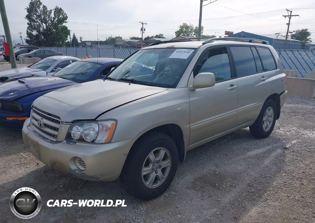 2002 Toyota Highlander V6 VIN:JTEHF21A920057347 - 2
