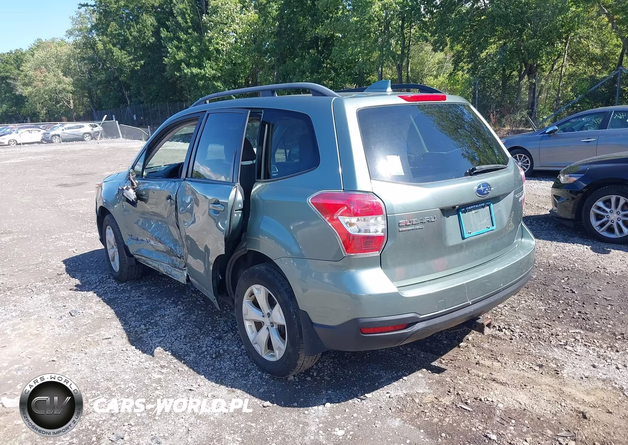 2016 Subaru Forester 2.5I Premium VIN:JF2SJADC8GH527118 - 3