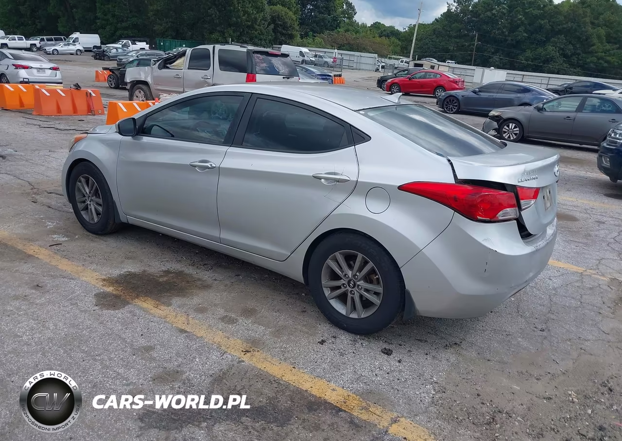 2012 Hyundai Elantra Gls (Ulsan Plant) VIN:KMHDH4AE6CU397590 - 3