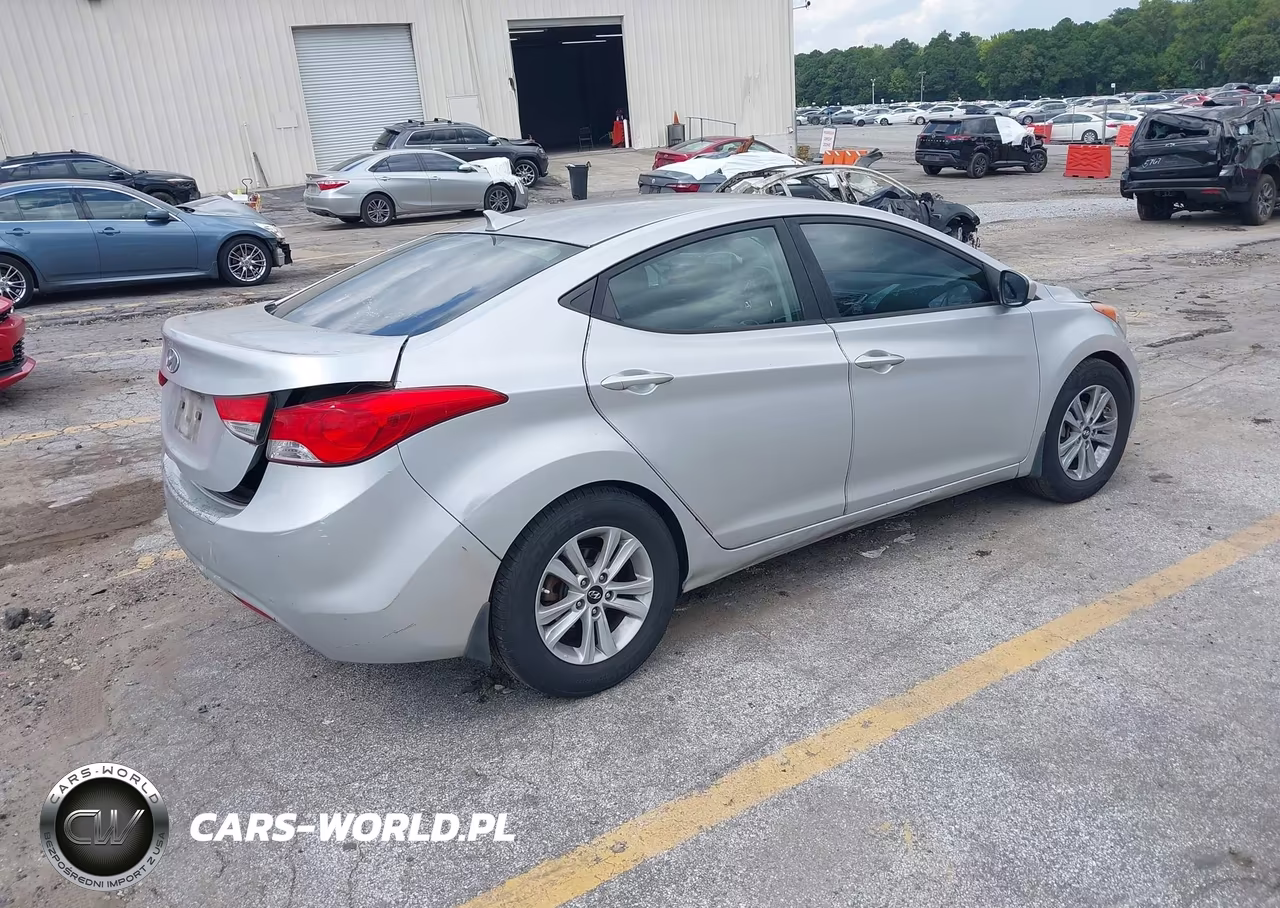 2012 Hyundai Elantra Gls (Ulsan Plant) VIN:KMHDH4AE6CU397590 - 4