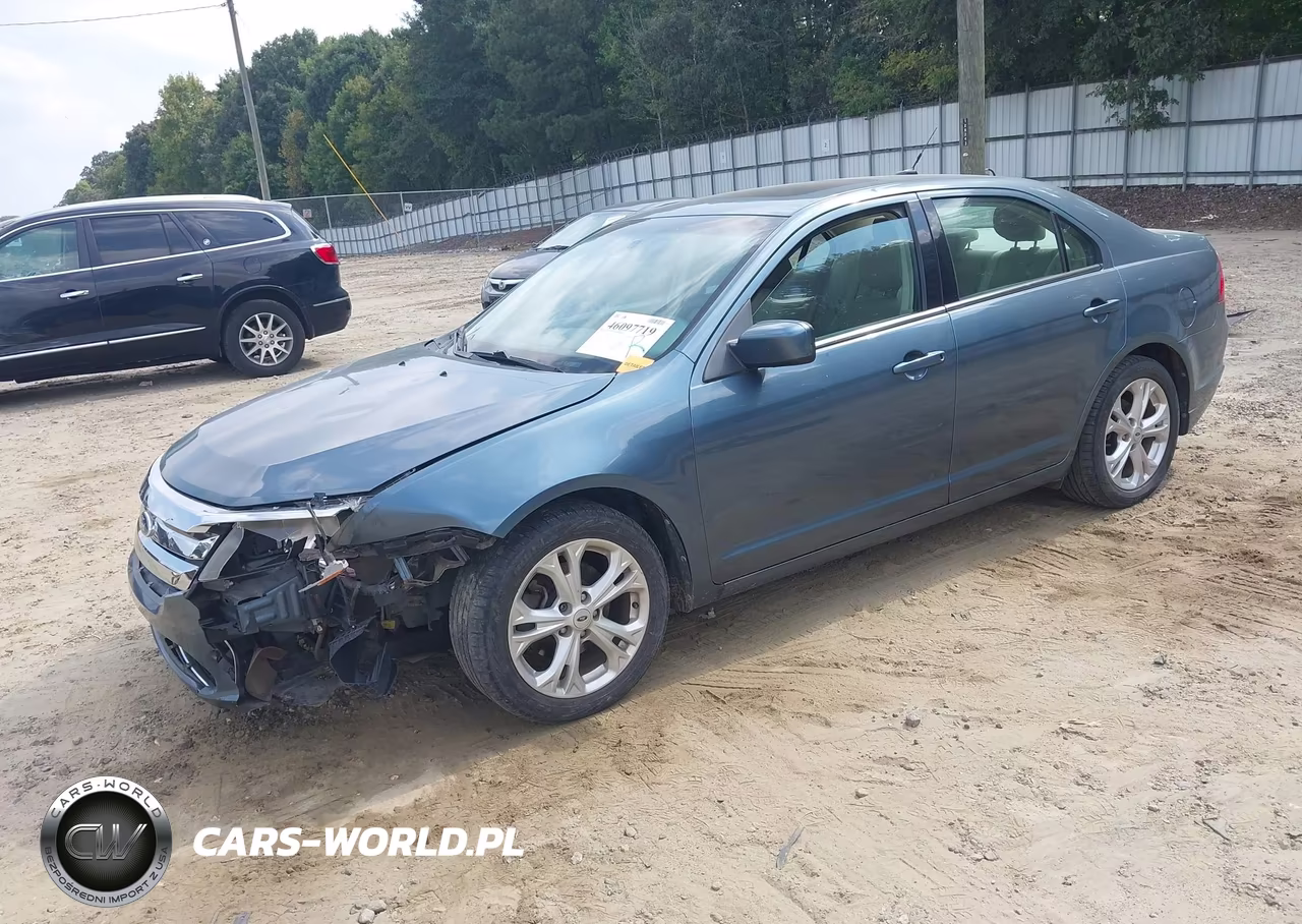 2012 Ford Fusion Se VIN:3FAHP0HA1CR152133 - 2