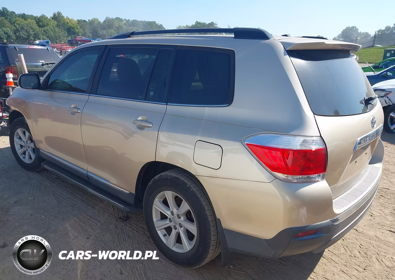 2012 Toyota Highlander Se V6 VIN:5TDZK3EH0CS088437 - 3