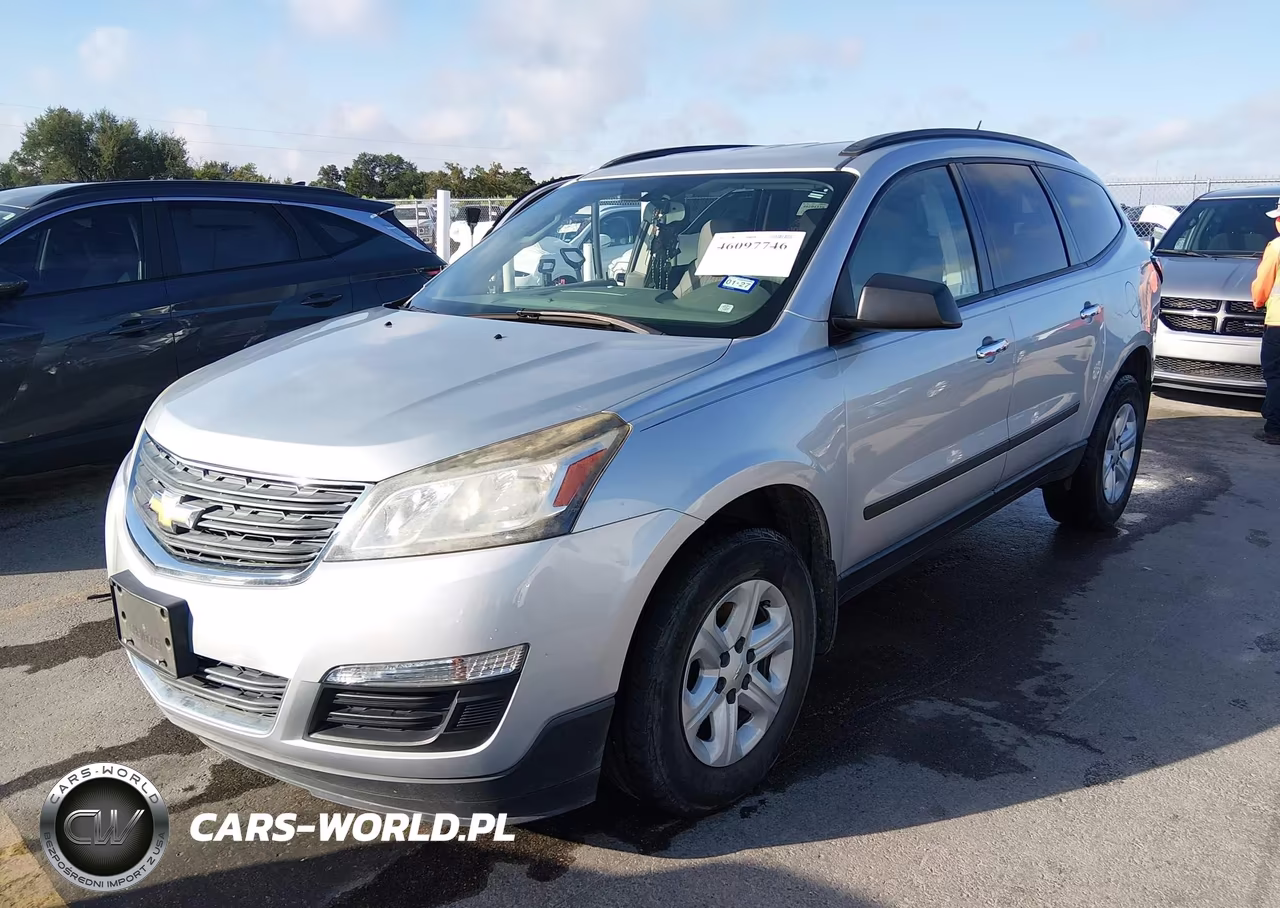 2017 Chevrolet Traverse Ls VIN:1GNKRFEDXHJ350844 - 2