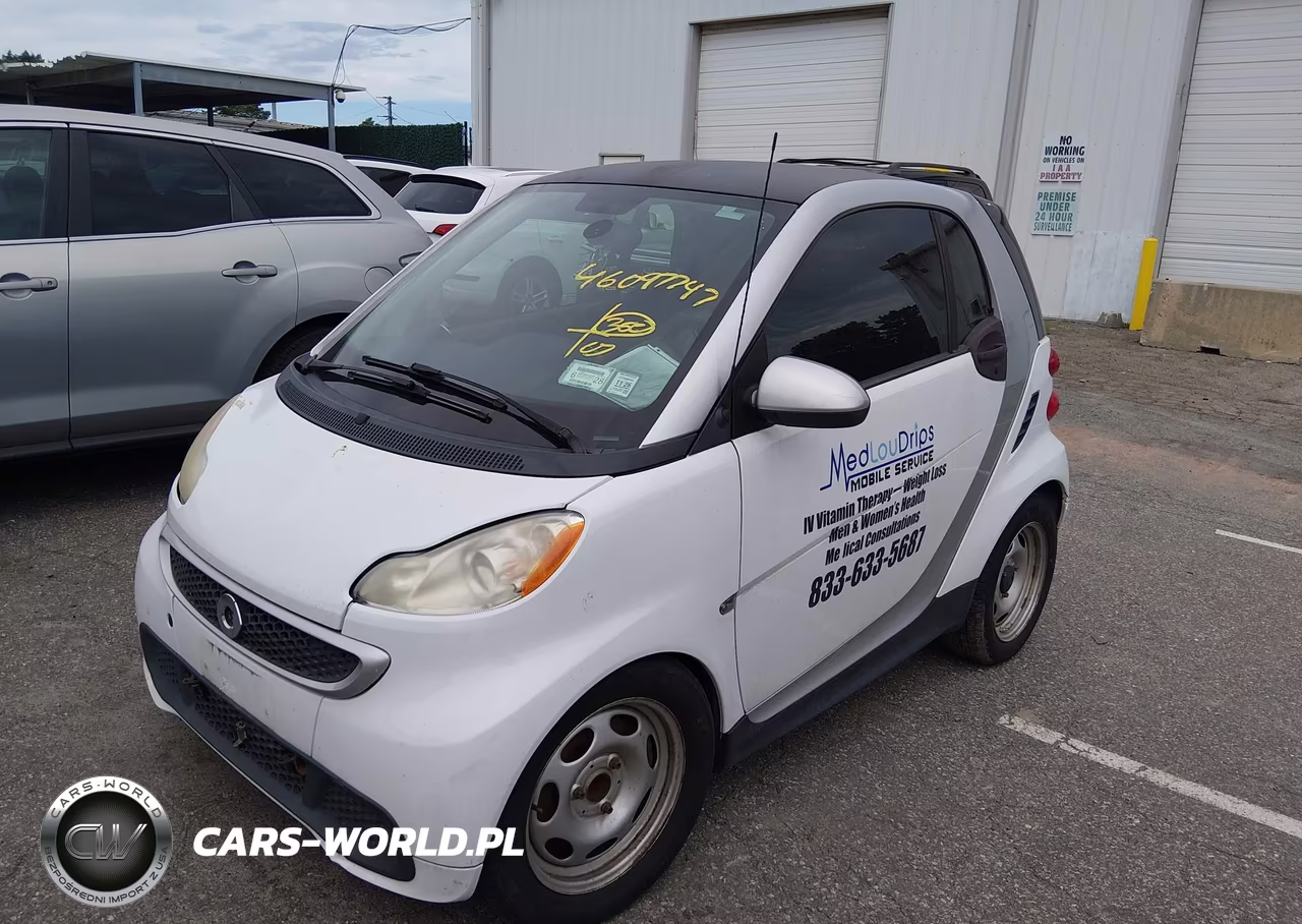 2015 Smart Fortwo Pure VIN:WMEEJ3BA9FK809845 - 2