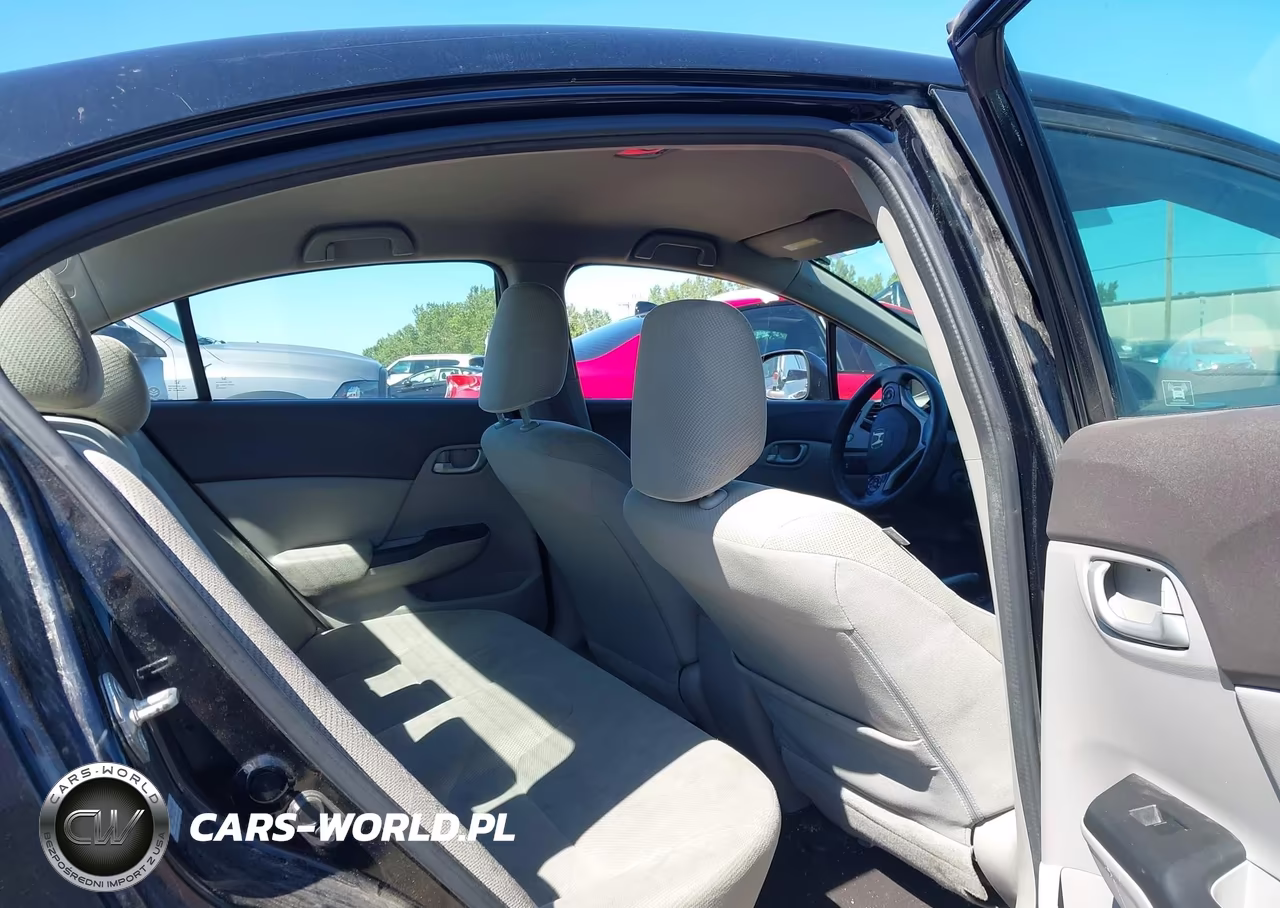 2012 Honda Civic Lx VIN:2HGFB2F55CH335792 - 8