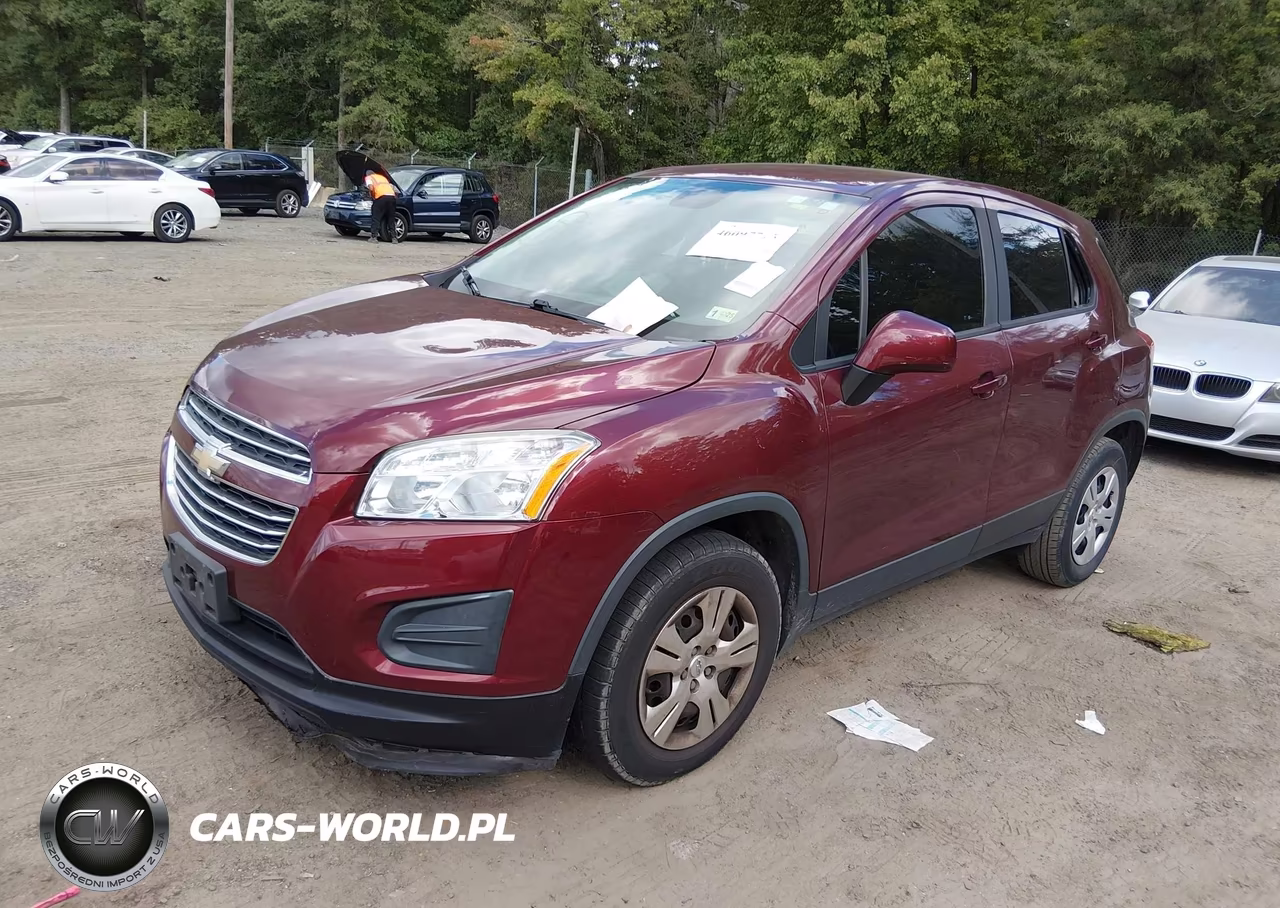 2016 Chevrolet Trax 1Ls VIN:3GNCJKSB4GL277341 - 2