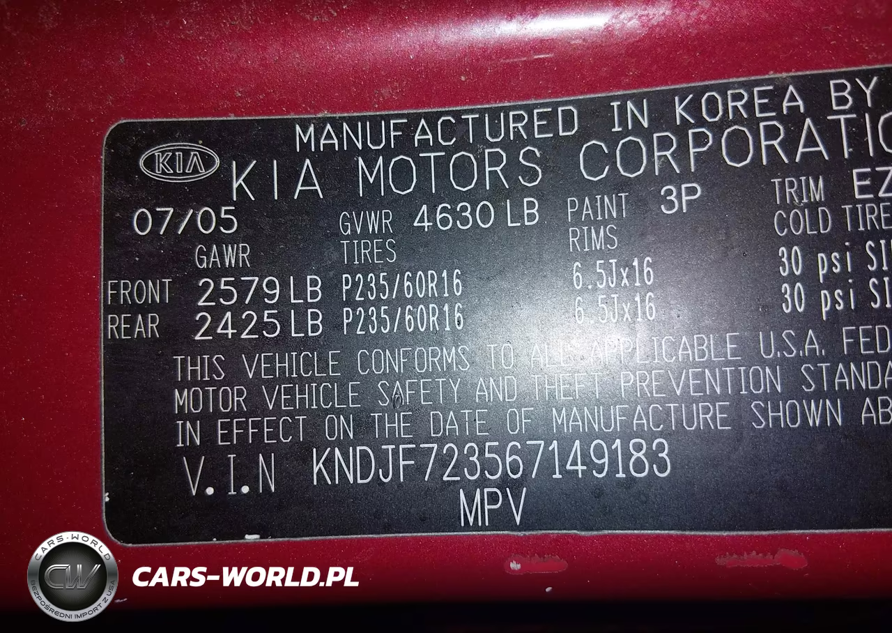 2006 Kia Sportage Ex V6-Lx V6 VIN:KNDJF723567149183 - 9