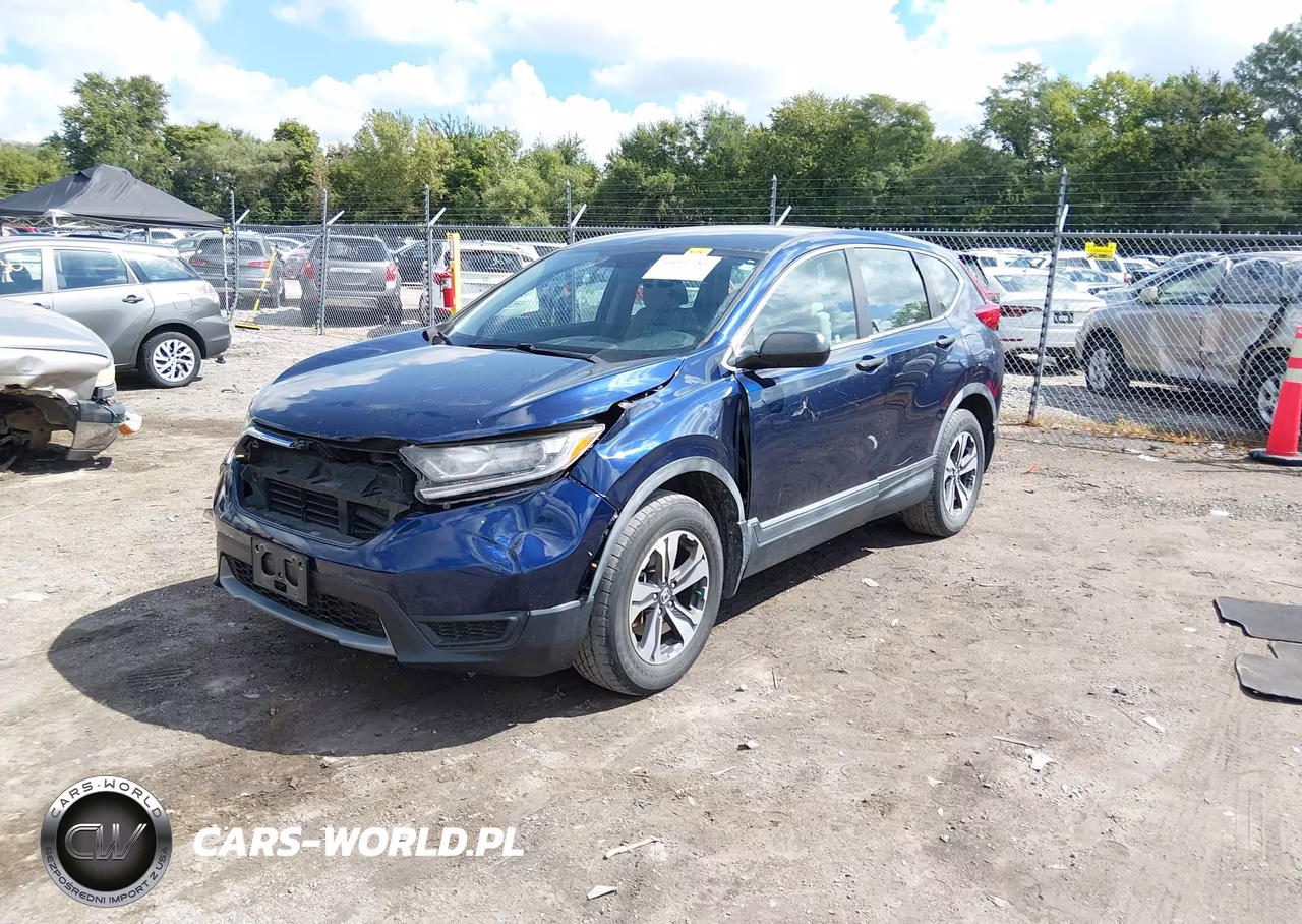 2017 Honda Cr-V Lx VIN:5J6RW6H38HL004874 - 2